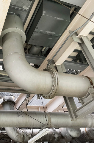 火力発電機器の設置プラント設備工事画像