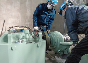 火力発電機器の設置プラント設備工事画像2